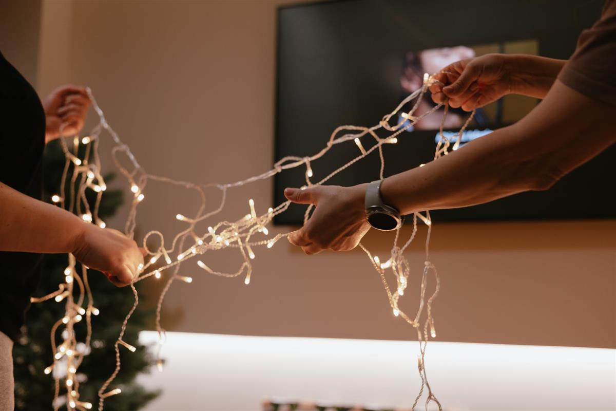 juletrebelysning - Klikk for stort bilde